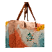 USA Made Leather Handle Zipper Pocket Full Bleed Canvas Tote 3Q USA Made Leather Handle Zipper Pocket Full Bleed Canvas Tote 3Q