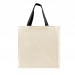 USA Made Natural/Black Zipper Pocket Natural Canvas T Bottom