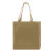 USA Made Natural Deluxe Long Handle Zip Top Natural Gusset