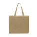 USA Made Natural Long Handle Natural T Bottom Tote