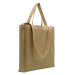 USA Made Natural Natural Canvas T Bottom Shoulder Carry Tote 3Q USA Made Natural Natural Canvas T Bottom Shoulder Carry Tote 3Q