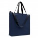 USA Made Navy/Black Deluxe Dyed Canvas Shoulder Strap Tote 3Q