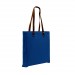 USA Made Royal Leather Handle Zip Top Dyed Canvas Gusset 3Q