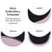 Dark Gray-Pink Meshback Snapback Flat Brim, Visor Applique