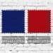 Royal Blue-Red Brushed Leather Lowstyle, Swatch