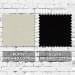Putty-Black Brushed Velcro Flat Brim, Swatch