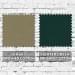 Khaki-Hunter Green Brushed Cotton Swatches