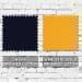Navy-Athletic Gold Brushed Leather Lowstyle, Swatch