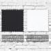 Dark Gray-White Brushed Cotton Swatches