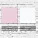 Pink-White Brushed Cotton Swatches