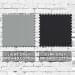 Light Gray-Dark Gray Brushed Cotton Swatches
