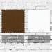 Brown-White Denim Leather Prostyle, Swatch