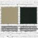Khaki-Hunter Green Denim Leather Prostyle, Swatch