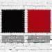 Black-Red Bull Denim Swatches
