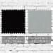 Black-Light Gray Denim Leather Prostyle, Swatch