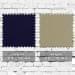 Navy-Khaki Denim Leather Prostyle, Swatch