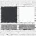 Dark Gray-White Denim Leather Prostyle, Swatch