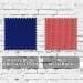 Royal Blue-Red Brushed Twill/Mesh Swatches