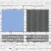 Light Blue-Black Meshback Velcro Skate Hat, Swatch