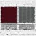 Burgundy-Black Meshback Velcro Flat Brim, Swatch