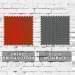 Orange-Black Brushed Twill/Mesh Swatches