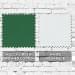 Kelly Green-White Meshback Snapback Dad Cap, Swatch