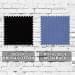Black-Royal Blue Brushed Twill/Mesh Swatches
