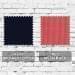 Navy-Red Brushed Twill/Mesh Swatches