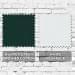 Hunter Green-White Meshback Velcro Dad Cap, Swatch