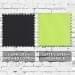 Dark Gray-Safety Green Meshback Velcro Flat Brim, Swatch