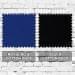 Royal Blue-Black Cotton Duck Swatches