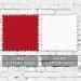 Red-White Canvas Slide Buckle Trucker, Swatch
