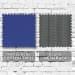Royal Blue-Black Cotton Twill/Mesh Swatches