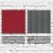 Red-Black Cotton Twill/Mesh Swatches