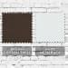 Brown-White Cotton Twill/Mesh Swatches