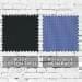 Black-Royal Blue Cotton Twill/Mesh Swatches