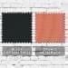 Black-Orange Cotton Twill/Mesh Swatches