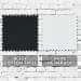 Black-White Cotton Twill/Mesh Swatches