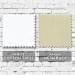 White-Khaki Cotton Twill/Mesh Swatches