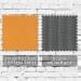 Athletic Gold-Black Cotton Twill/Mesh Swatches