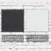 Dark Gray-White Cotton Twill/Mesh Swatches