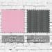 Pink-Black Cotton Twill/Mesh Swatches