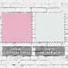Pink-White Cotton Twill/Mesh Swatches