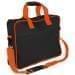 USA Made Nylon Poly Notebook Sleeves, Black-Orange, CPKVA59PO0