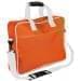 USA Made Nylon Poly Notebook Sleeves, Orange-White, CPKVA59PX4
