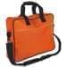 USA Made Nylon Poly Notebook Sleeves, Orange-Black, CPKVA59PXR
