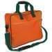 USA Made Nylon Poly Notebook Sleeves, Orange-Hunter Green, CPKVA59PXV