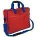 USA Made Nylon Poly Notebook Sleeves, Red-Royal Blue, CPKVA59PZ3