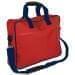 USA Made Nylon Poly Notebook Sleeves, Red-Navy, CPKVA59PZZ