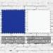 Royal Blue-White Cotton Spandex Swatches